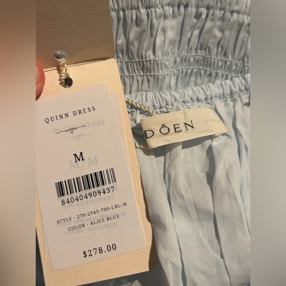 Doen Quinn Dress in Alice Blue - Picture 7 of 8